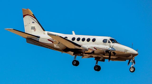 Beechcraft King Air 100 (N301TS) - N301TS 1979 BEECH King Air B100 s/n BE-76 - North Las Vegas Airport  KVGTbr /Photo: TDelCorobr /April 24, 2023