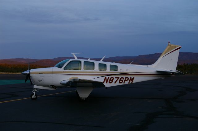 Beechcraft Bonanza (36) (N876PM) - Sunrise @ Payson, AZ