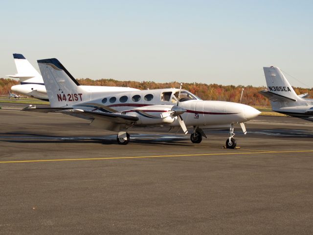 Cessna 421 (N421ST) - The Golden Eagle - best pressurized piston twin ever built.