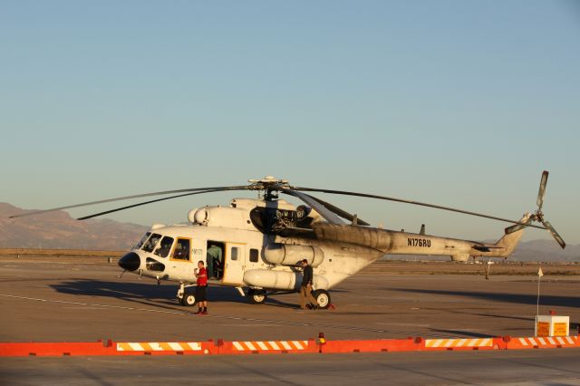 N176RU — - On the FBO ramp.