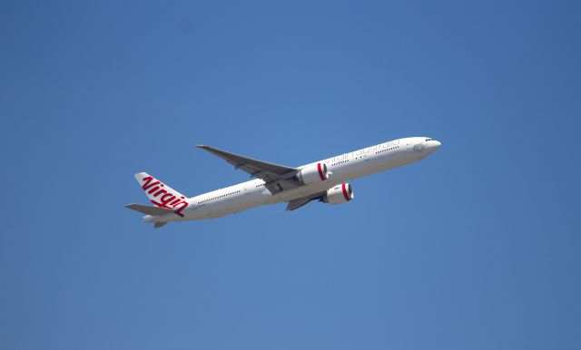 BOEING 777-300 (VH-VPD) - VOZ1 To LAX