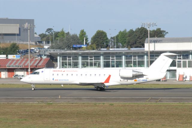 Canadair Regional Jet CRJ-200 (EC-MNB) - EC-MNB Landing At LEVX. 12-09-2021