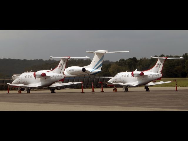 Cessna Citation CJ3 (N584JS) - A fleet of Phenom 100 jets.