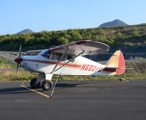 Piper PA-12 Super Cruiser (N6027D) - Ketchikan, Alaska