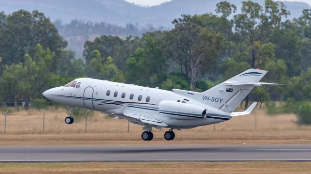 Hawker 800 (VH-SGY)