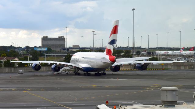 Airbus A380-800 (G-XLEG) - British Airways Airbus A380-841 G-XLEG in Johannesburg