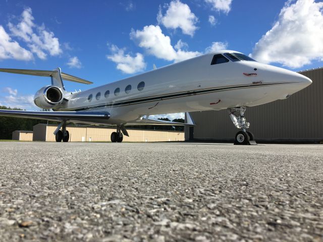 Gulfstream Aerospace Gulfstream V (N885KT) - KT parked out on the ramp at 5b2 