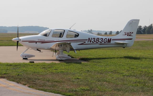 Cirrus SR-22 (N383GM) - Parked on ramp on 8/24/2011