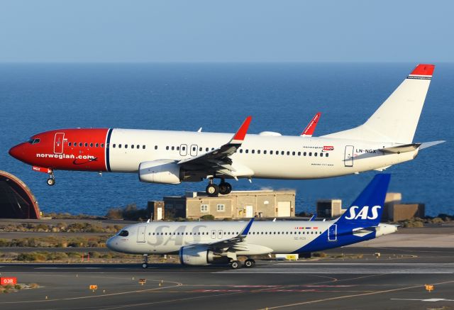 Boeing 737-800 (LN-NGX)