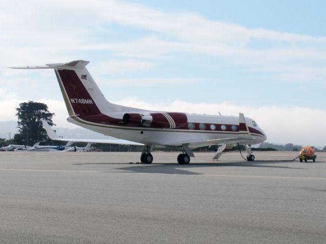 Gulfstream American Gulfstream 2 (N748MN) - Note the stage III hush kits. Beautiful aircraft. No location as per request of the owner.