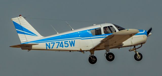 Piper Cherokee (N7745W) - N7745W 1964 Piper PA-28-180 Cherokee s/n 28-1755 - North Las Vegas Airport (IATA: VGT, ICAO: KVGT,)br /Photo: TDelCorobr /February 15, 2020