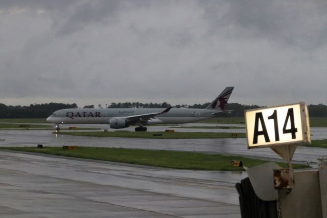 Airbus A350-1000 (A7-ANE) - 9/17/19 taxiing outbound