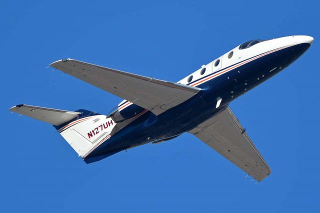 Beechcraft Beechjet (N127UH) - Raytheon 400A N127UH at Phoenix Sky Harbor on December 20, 2017. 