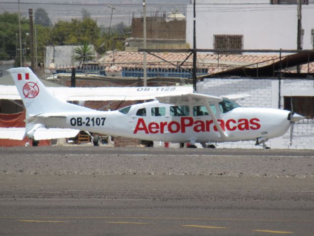 Cessna T207 Turbo Stationair 8 (OB-2107) - Aeroparacas