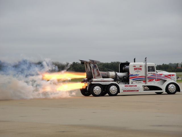 — — - Shockwave Jet Truck at NAS Oceana.