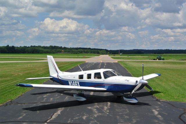 Piper Saratoga (N146X) - Standing along when my friend bought this aircraft