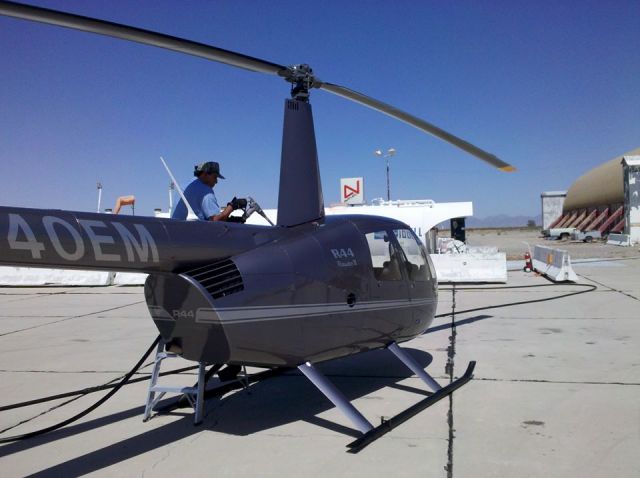 N440EM — - Paul Salmon delivering a new Helo