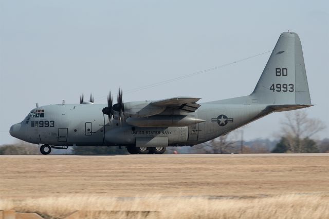 Lockheed C-130 Hercules (16-4993) - US Navy KC-130 of the VR-64 Condors dropping in. Based at  Joint Base McGuire-Dix-Lakehurst in NJ.