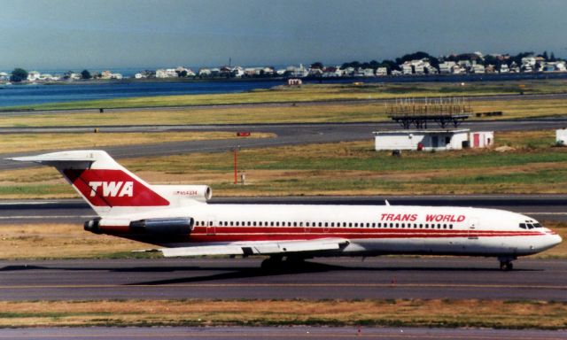 BOEING 727-200 (N54334) - From 8/18/97. 