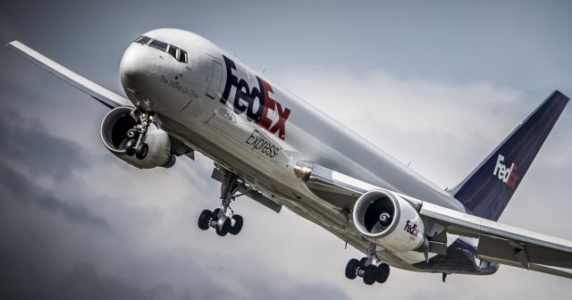 BOEING 767-300 — - Landing at Spokane International Airport On April 9th, 2015.