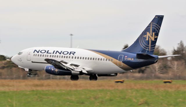 Boeing 737-200 (C-GNLN) - nolinor aviation b737-2b6c(a) c-gnln landing at shannon from casablanca 20/3/20.