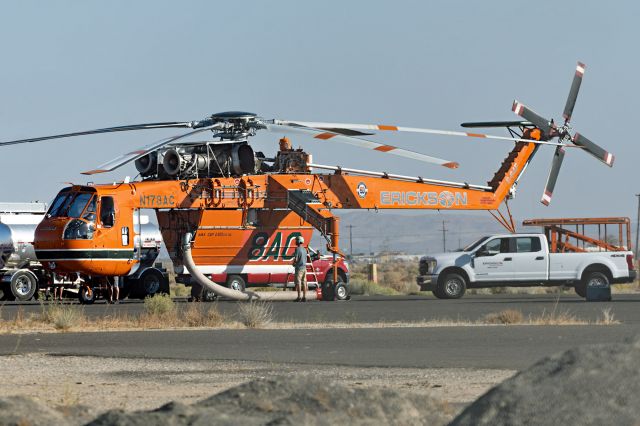 N178AC — - Lancaster, CA is the home base for forestry fire fighting assets covering south west California. 