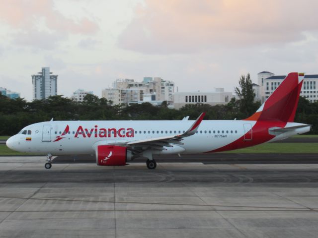 Airbus A320neo (N775AV)