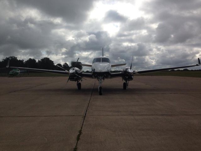 Beechcraft King Air 90 (N85FD) - Keith Kocoureks King Air C90GTx at KAUW. 