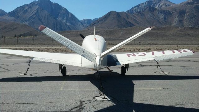 Beechcraft Bonanza (36) (N3777N) - On the ramp at Mammoth