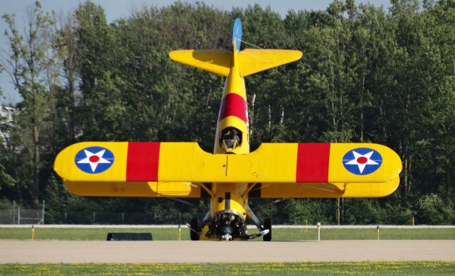 Boeing PT-17 Kaydet (N61603) - PT-17 prop strike at Oshkosh 2021!