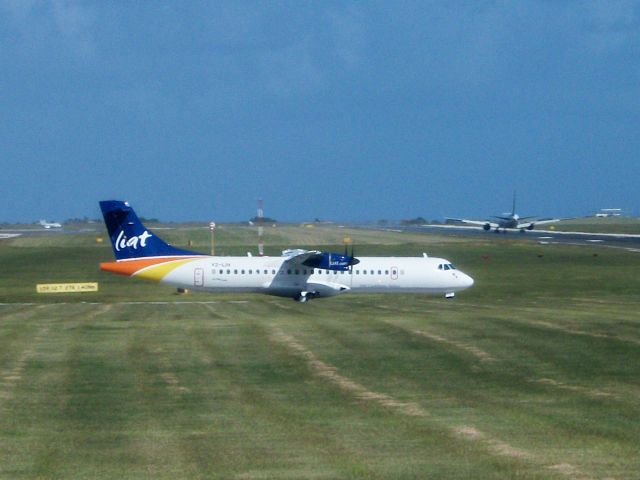 ATR ATR-72 (V2-LIH) - waiting for take off