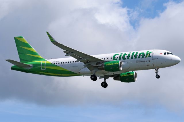 Airbus A320 (PK-GQQ)