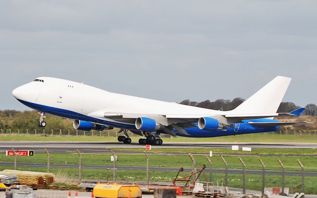 Boeing 747-400 (A6-GGP) - dubai air wing b747-412f a6-ggp dep shannon for dubai 25/3/19.