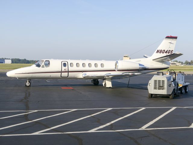 Cessna Citation V (N804QS) - GPU connected.