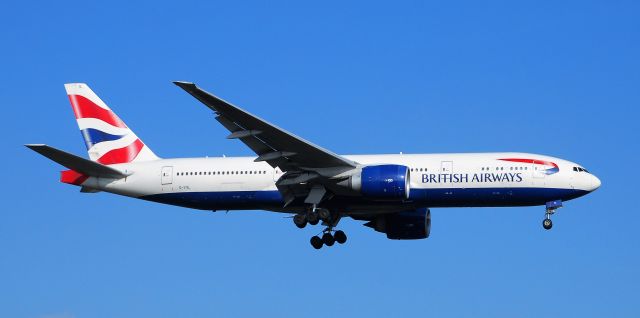 Boeing 777-200 (G-VIIL) - Taken from the threshold of 29L