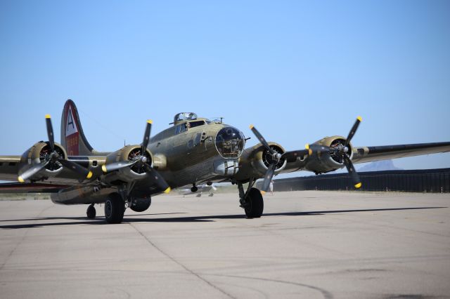 Boeing B-17 Flying Fortress (N93012) - Collings Foundation Boeing B-17G, Nine-O-Nine, on 18 April 2015.