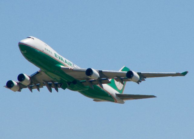 Boeing 747-400 (B-16483) - At DFW.