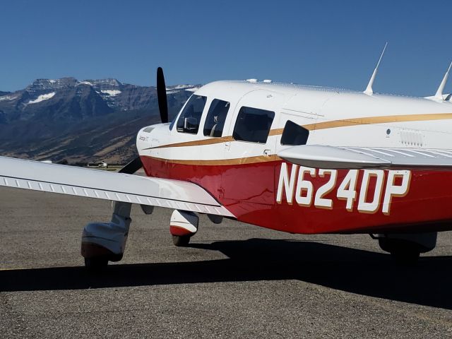 Piper Saratoga (N624DP) - Saratoga N624DP at Heber City, Utah