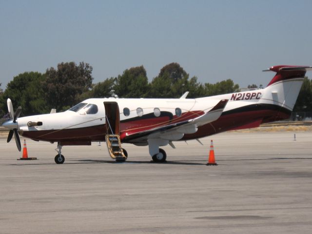 Pilatus PC-12 (N219PC) - PARKED AT SANTA ANA