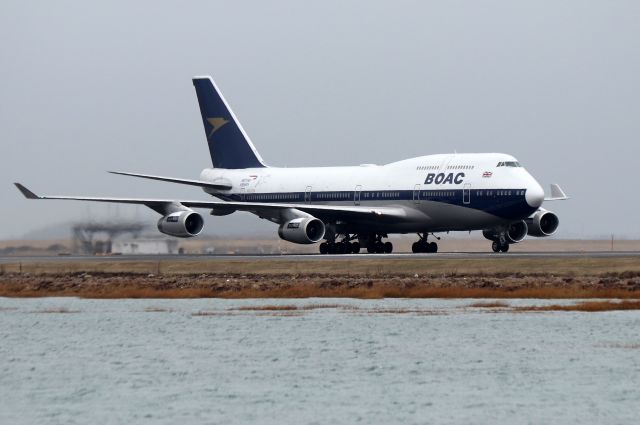 Boeing 747-400 (G-BYGC) - 'Speedbird 13 Golf' arriving from London-Heathrow