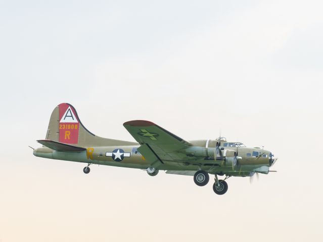 Boeing B-17 Flying Fortress — - Coming home.