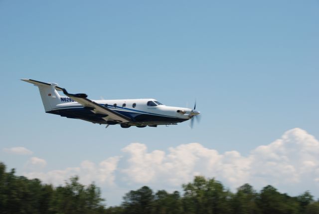 Pilatus PC-12 (N629SK) - Our PC-12 fresh out of the paint shop.