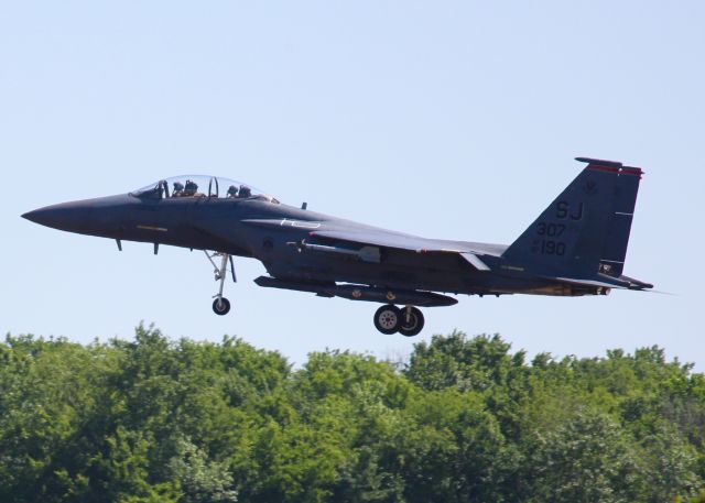 McDonnell Douglas F-15 Eagle (87-0190) - At Barksdale Air Force Base. 