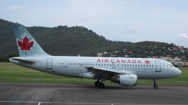 Airbus A319 (C-FYKR)