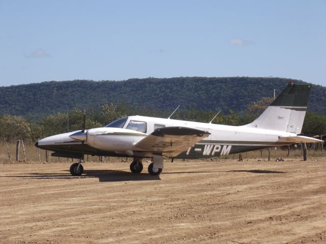 PT-WPM — - PIPER PA-34-220T SENECA IV (JOÃO SANTOS GROUP - PISTA IMPROVISADA DE COREMAS PARAÍBA BRASIL)