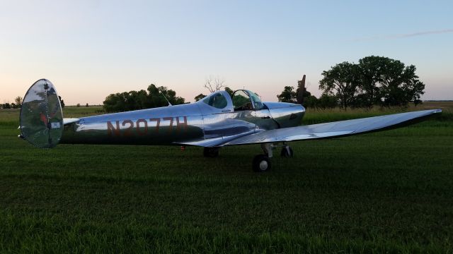 N2077H — - 1946 Ercoupe 415D at SD55 June 2019