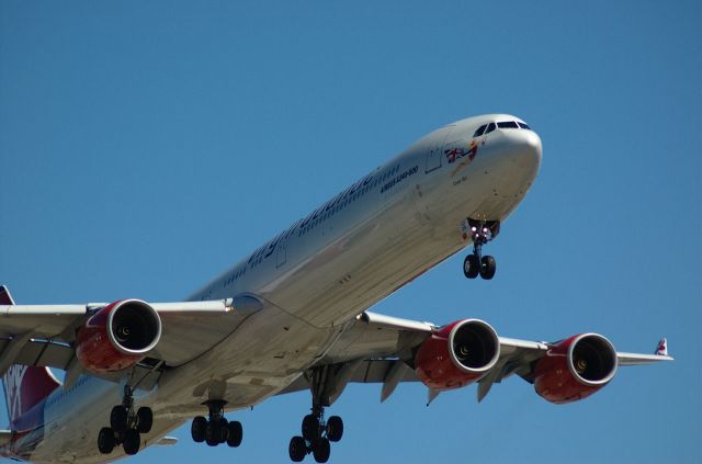 Airbus A340-600 (G-VOGE)