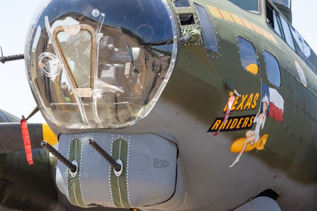 NL7227C — - Texas Raiders B-17G at Houston airshow April 14, 2019