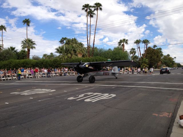 Piper L-18B Cub Special (N18ZQ) - AOPA Parade of Planes - Palm Springs