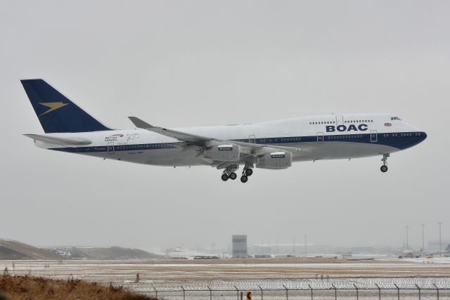 Boeing 747-400 (G-BYGC) - I feel like I need a cigarette after seeing this beauty. Landing 10-C 02-20-19.